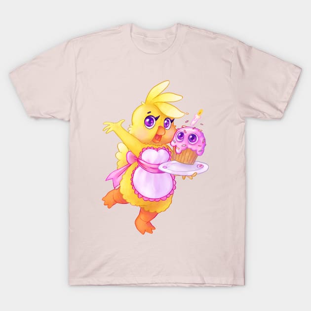 Freddy and Friends: Chica T-Shirt by Primal Arc